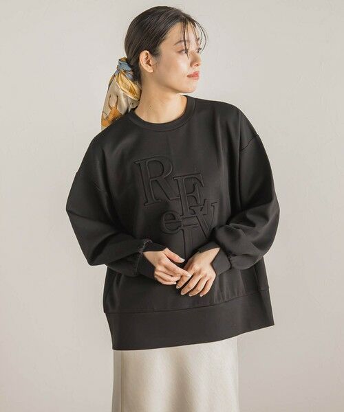 Droite lautreamont / ドロワットロートレアモン カットソー | 【WEB限定】エンボスロゴプルオーバー≪洗濯機で洗える≫ | 詳細11