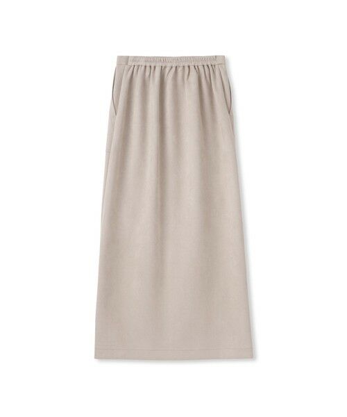 Droite lautreamont / ドロワットロートレアモン ミニ・ひざ丈スカート | ストレッチスエードスカート≪洗濯機で洗える≫ | 詳細7