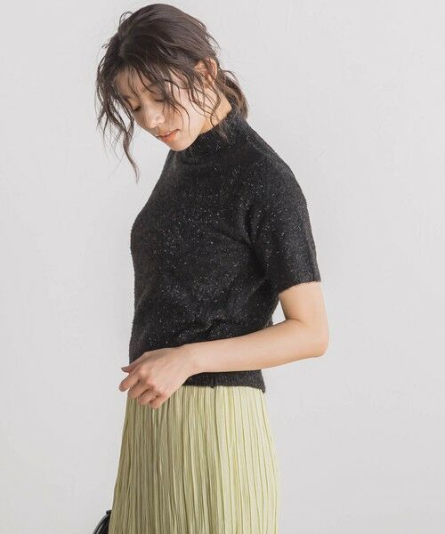 Droite lautreamont / ドロワットロートレアモン ニット・セーター | フィルムヤーンプルオーバー≪手洗い可能≫ | 詳細5