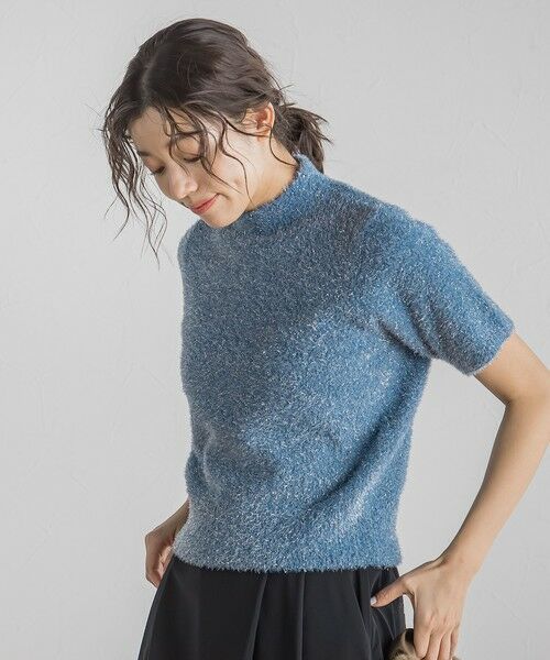 Droite lautreamont / ドロワットロートレアモン ニット・セーター | フィルムヤーンプルオーバー≪手洗い可能≫ | 詳細13