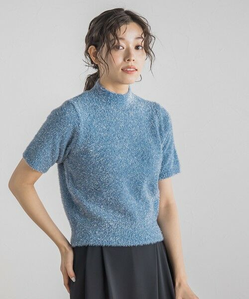 Droite lautreamont / ドロワットロートレアモン ニット・セーター | フィルムヤーンプルオーバー≪手洗い可能≫ | 詳細14