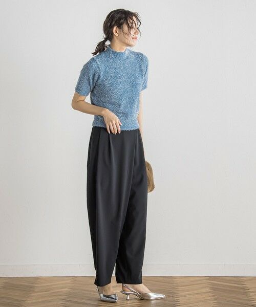 Droite lautreamont / ドロワットロートレアモン ニット・セーター | フィルムヤーンプルオーバー≪手洗い可能≫ | 詳細9