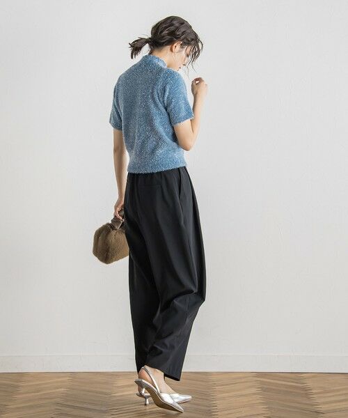 Droite lautreamont / ドロワットロートレアモン ニット・セーター | フィルムヤーンプルオーバー≪手洗い可能≫ | 詳細10