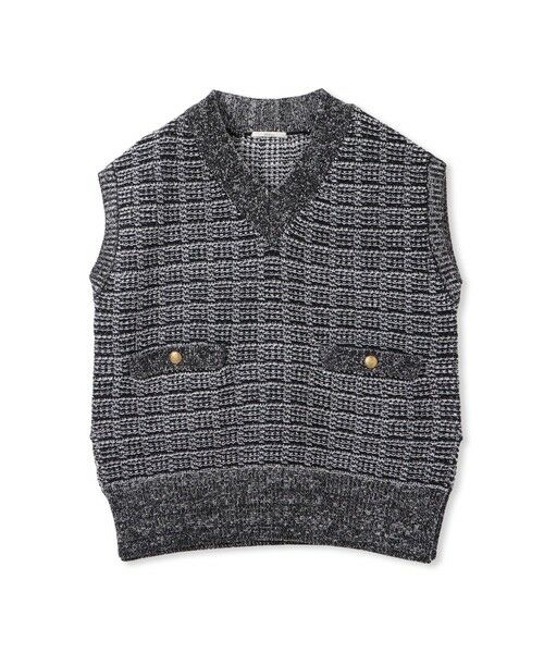 Droite lautreamont / ドロワットロートレアモン ニット・セーター | JQニットベスト≪手洗い可能≫ | 詳細16