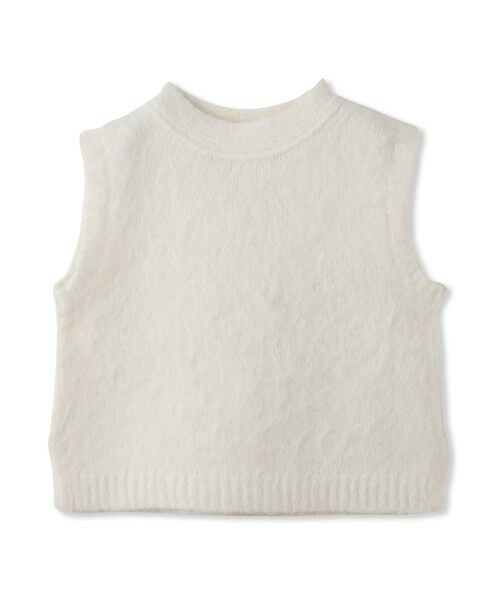 Droite lautreamont / ドロワットロートレアモン ニット・セーター | シャギーベスト≪手洗い可能≫ | 詳細7
