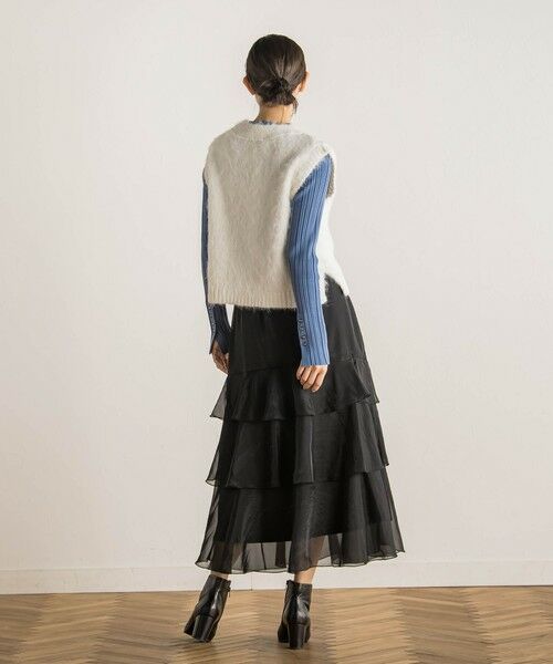 Droite lautreamont / ドロワットロートレアモン ニット・セーター | シャギーベスト≪手洗い可能≫ | 詳細5