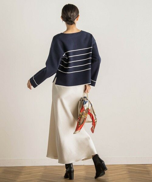 Droite lautreamont / ドロワットロートレアモン ニット・セーター | スリットネックニット≪手洗い可能≫ | 詳細23