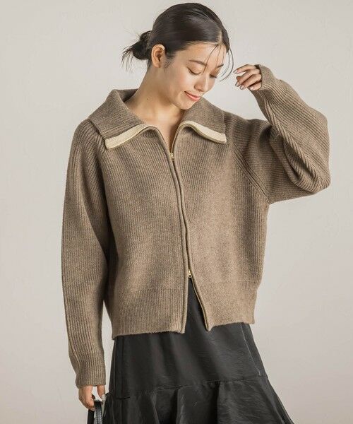 Droite lautreamont / ドロワットロートレアモン カーディガン・ボレロ | 【WEB限定】ビックカラーカーデ≪手洗い可能≫ | 詳細6