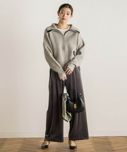 Droite lautreamont / ドロワットロートレアモン カーディガン・ボレロ | 【WEB限定】ビックカラーカーデ≪手洗い可能≫ | 詳細11