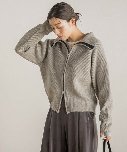 Droite lautreamont / ドロワットロートレアモン カーディガン・ボレロ | 【WEB限定】ビックカラーカーデ≪手洗い可能≫ | 詳細13