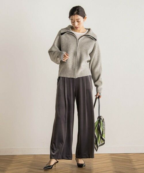 Droite lautreamont / ドロワットロートレアモン カーディガン・ボレロ | 【WEB限定】ビックカラーカーデ≪手洗い可能≫ | 詳細9