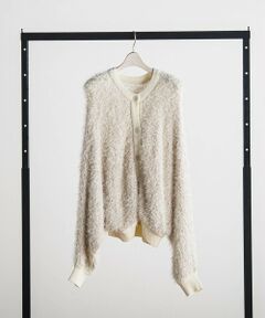 Droite lautreamont / ドロワットロートレアモン ニット・セーター | 【WEB限定】2WAYドルマンフリンジカーデ≪手洗い可能≫