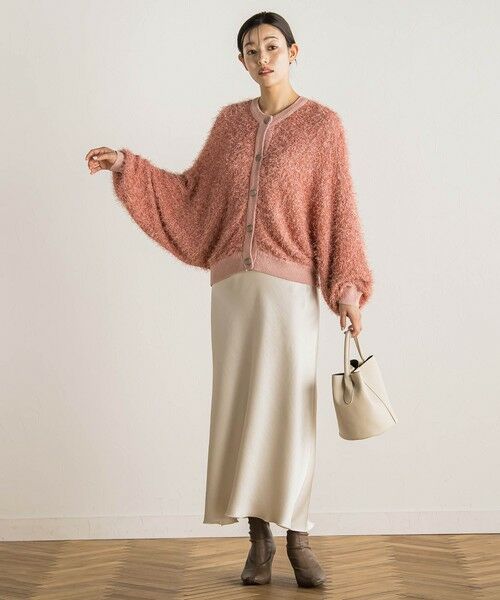 Droite lautreamont / ドロワットロートレアモン ニット・セーター | 【WEB限定】2WAYドルマンフリンジカーデ≪手洗い可能≫ | 詳細3
