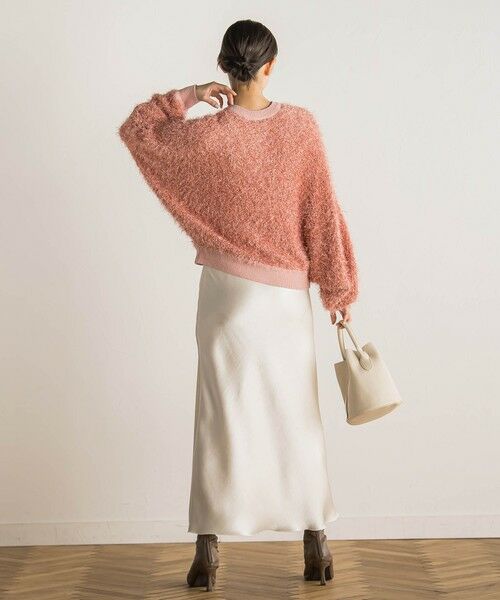 Droite lautreamont / ドロワットロートレアモン ニット・セーター | 【WEB限定】2WAYドルマンフリンジカーデ≪手洗い可能≫ | 詳細4