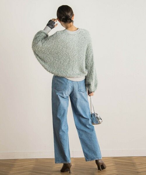 Droite lautreamont / ドロワットロートレアモン ニット・セーター | 【WEB限定】2WAYドルマンフリンジカーデ≪手洗い可能≫ | 詳細12