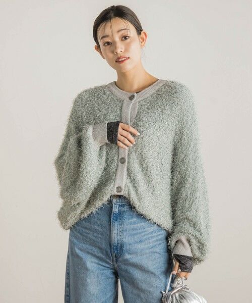 Droite lautreamont / ドロワットロートレアモン ニット・セーター | 【WEB限定】2WAYドルマンフリンジカーデ≪手洗い可能≫ | 詳細14