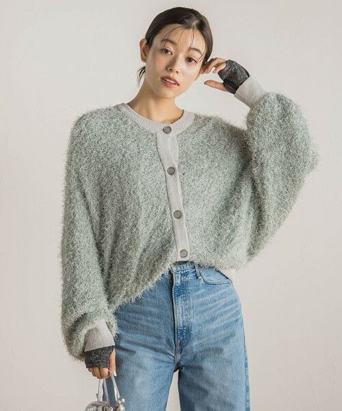 Droite lautreamont / ドロワットロートレアモン ニット・セーター | 【WEB限定】2WAYドルマンフリンジカーデ≪手洗い可能≫ | 詳細15