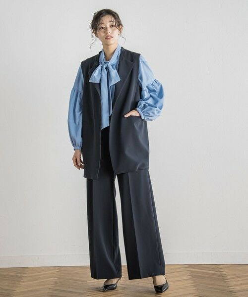 Droite lautreamont / ドロワットロートレアモン ダウンジャケット・ベスト | ミリオーネダブルクロスジレ≪手洗い可能≫ | 詳細1