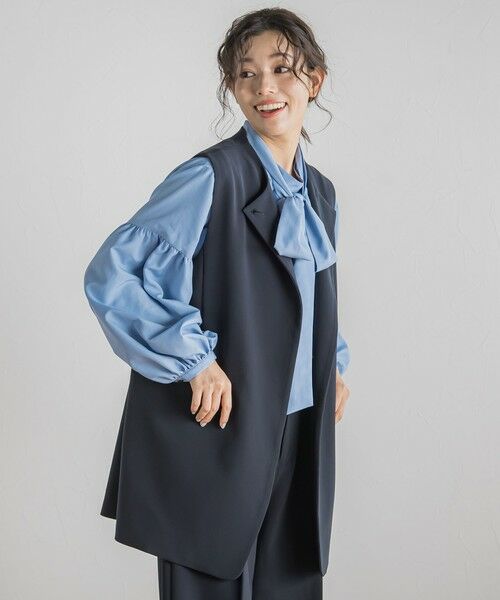 Droite lautreamont / ドロワットロートレアモン ダウンジャケット・ベスト | ミリオーネダブルクロスジレ≪手洗い可能≫ | 詳細6