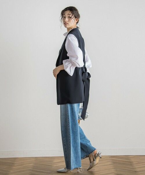 Droite lautreamont / ドロワットロートレアモン ダウンジャケット・ベスト | ミリオーネダブルクロスジレ≪手洗い可能≫ | 詳細8