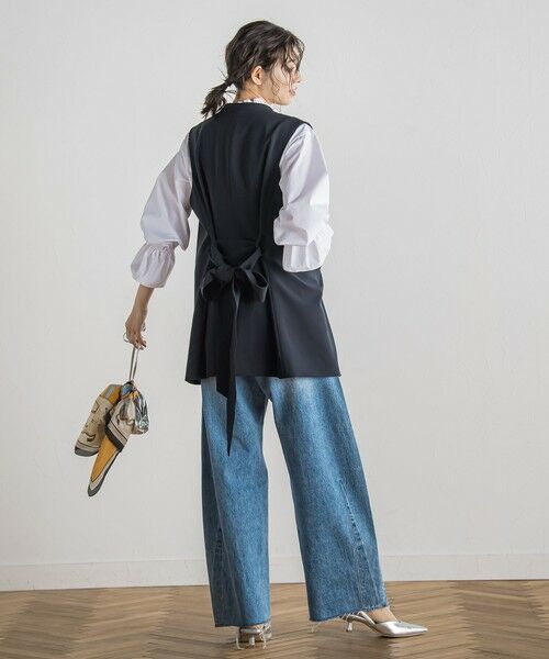 Droite lautreamont / ドロワットロートレアモン ダウンジャケット・ベスト | ミリオーネダブルクロスジレ≪手洗い可能≫ | 詳細9