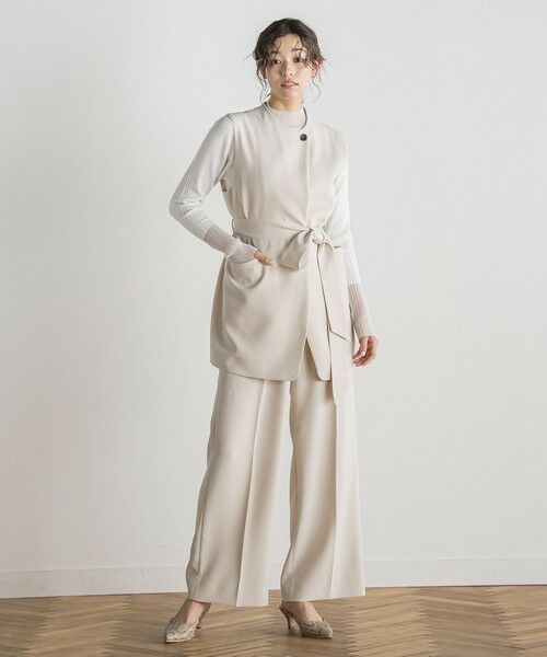 Droite lautreamont / ドロワットロートレアモン ダウンジャケット・ベスト | ミリオーネダブルクロスジレ≪手洗い可能≫ | 詳細14