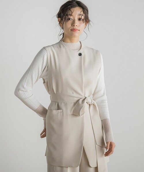 Droite lautreamont / ドロワットロートレアモン ダウンジャケット・ベスト | ミリオーネダブルクロスジレ≪手洗い可能≫ | 詳細17