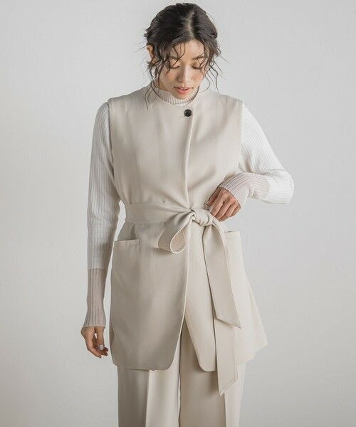 Droite lautreamont / ドロワットロートレアモン ダウンジャケット・ベスト | ミリオーネダブルクロスジレ≪手洗い可能≫ | 詳細18