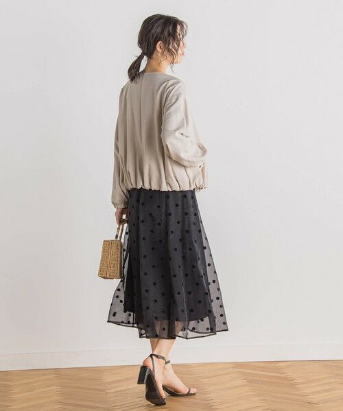 Droite lautreamont / ドロワットロートレアモン テーラードジャケット | 【WEB限定】タンブラーオックスZIPブルゾン≪手洗い可能≫ | 詳細13