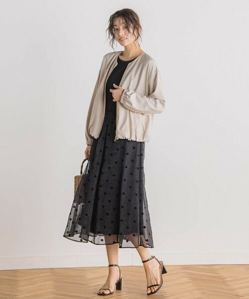 Droite lautreamont / ドロワットロートレアモン テーラードジャケット | 【WEB限定】タンブラーオックスZIPブルゾン≪手洗い可能≫ | 詳細14