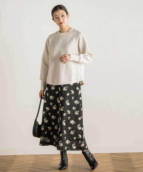 Droite lautreamont / ドロワットロートレアモン カットソー | 【WEB限定】軽量ボンディンラグランスリーブ≪洗濯機で洗える≫ | 詳細1