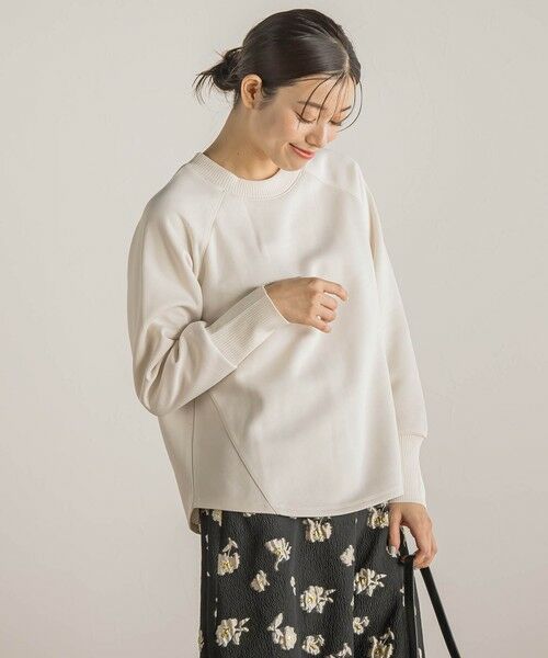 Droite lautreamont / ドロワットロートレアモン カットソー | 【WEB限定】軽量ボンディンラグランスリーブ≪洗濯機で洗える≫ | 詳細4