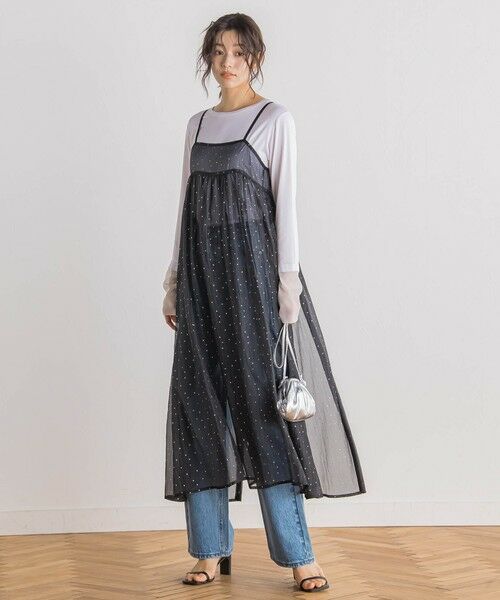 Droite lautreamont / ドロワットロートレアモン カットソー | シアー切替プルオーバー≪洗濯機で洗える≫ | 詳細13