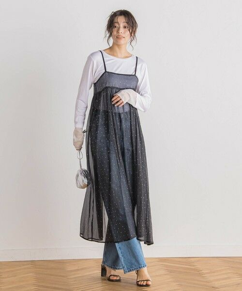 Droite lautreamont / ドロワットロートレアモン カットソー | シアー切替プルオーバー≪洗濯機で洗える≫ | 詳細14