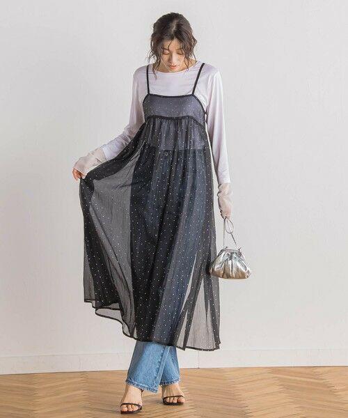 Droite lautreamont / ドロワットロートレアモン カットソー | シアー切替プルオーバー≪洗濯機で洗える≫ | 詳細16