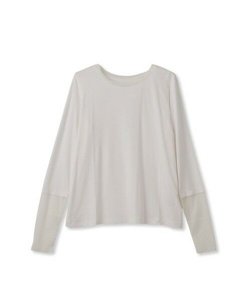 Droite lautreamont / ドロワットロートレアモン カットソー | シアー切替プルオーバー≪洗濯機で洗える≫ | 詳細17