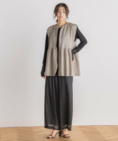 Droite lautreamont / ドロワットロートレアモン カットソー | シアー切替プルオーバー≪洗濯機で洗える≫ | 詳細30