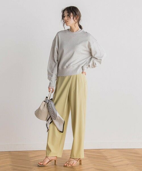 Droite lautreamont / ドロワットロートレアモン カットソー | グリスター裏毛プルオーバー≪洗濯機で洗える≫ | 詳細1