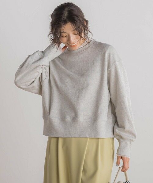 Droite lautreamont / ドロワットロートレアモン カットソー | グリスター裏毛プルオーバー≪洗濯機で洗える≫ | 詳細4