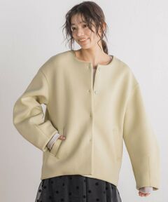 Droite lautreamont / ドロワットロートレアモン テーラードジャケット | 【WEB限定】TRダンボール袖タックジャケット≪手洗い可能≫