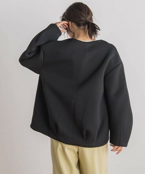 Droite lautreamont / ドロワットロートレアモン テーラードジャケット | 【WEB限定】TRダンボール袖タックジャケット≪手洗い可能≫ | 詳細4