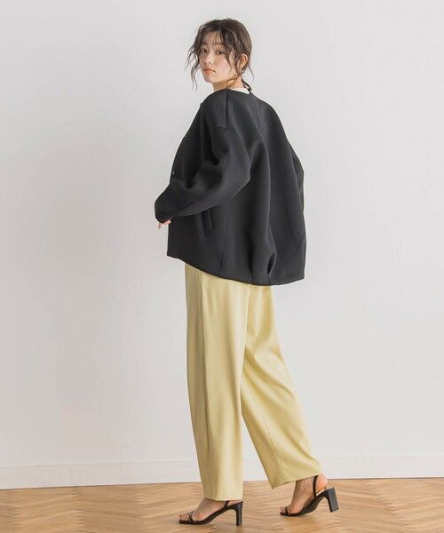 Droite lautreamont / ドロワットロートレアモン テーラードジャケット | 【WEB限定】TRダンボール袖タックジャケット≪手洗い可能≫ | 詳細7