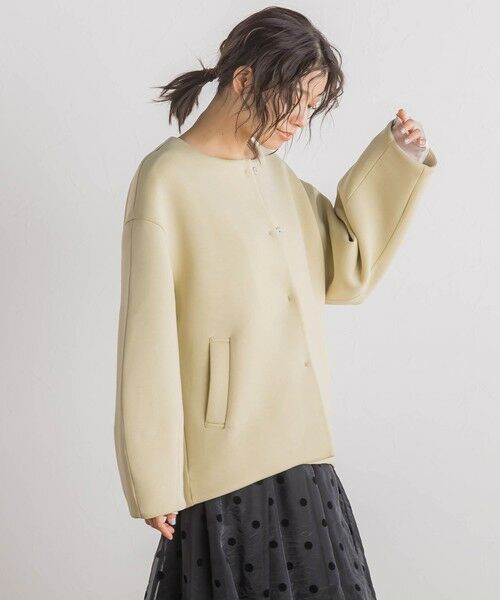 Droite lautreamont / ドロワットロートレアモン テーラードジャケット | 【WEB限定】TRダンボール袖タックジャケット≪手洗い可能≫ | 詳細10