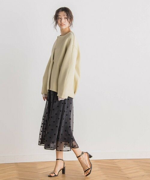 Droite lautreamont / ドロワットロートレアモン テーラードジャケット | 【WEB限定】TRダンボール袖タックジャケット≪手洗い可能≫ | 詳細12