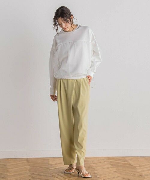 Droite lautreamont / ドロワットロートレアモン カットソー | 【WEB限定】ダンボールドルマンチュールプルオーバー≪洗濯機で洗える≫ | 詳細4