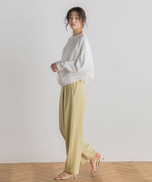 Droite lautreamont / ドロワットロートレアモン カットソー | 【WEB限定】ダンボールドルマンチュールプルオーバー≪洗濯機で洗える≫ | 詳細5