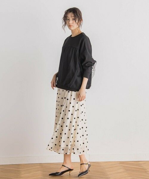 Droite lautreamont / ドロワットロートレアモン カットソー | 【WEB限定】ダンボールドルマンチュールプルオーバー≪洗濯機で洗える≫ | 詳細13