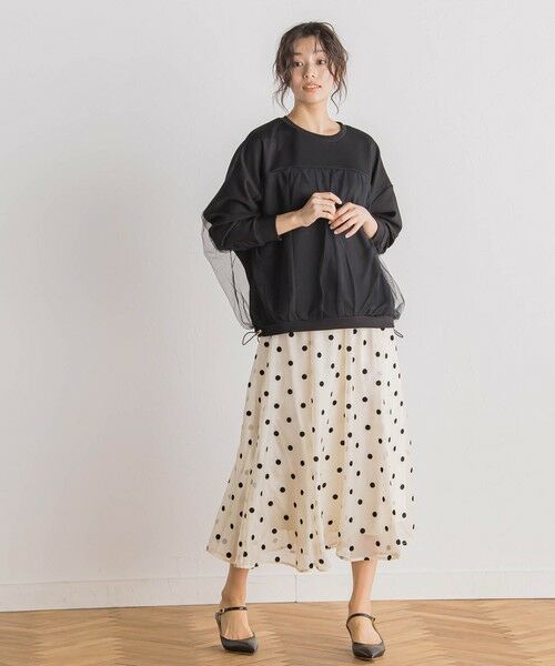 Droite lautreamont / ドロワットロートレアモン カットソー | 【WEB限定】ダンボールドルマンチュールプルオーバー≪洗濯機で洗える≫ | 詳細15