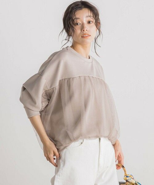 Droite lautreamont / ドロワットロートレアモン カットソー | 【WEB限定】ダンボールドルマンチュールプルオーバー≪洗濯機で洗える≫ | 詳細23