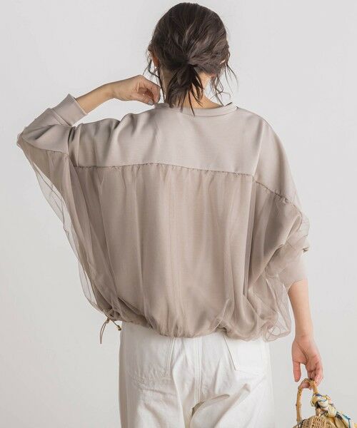 Droite lautreamont / ドロワットロートレアモン カットソー | 【WEB限定】ダンボールドルマンチュールプルオーバー≪洗濯機で洗える≫ | 詳細25